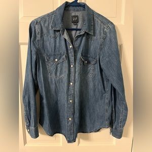 Gap denim shirt
